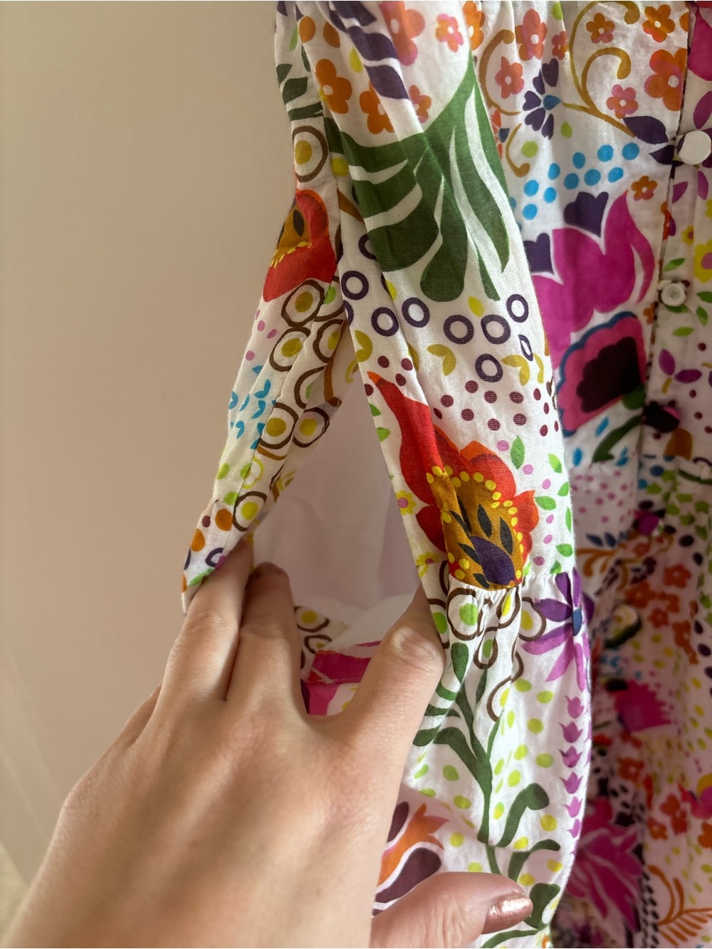 J. Crew Tiered Retro Floral Ratti Dress - Picture 6 of 9